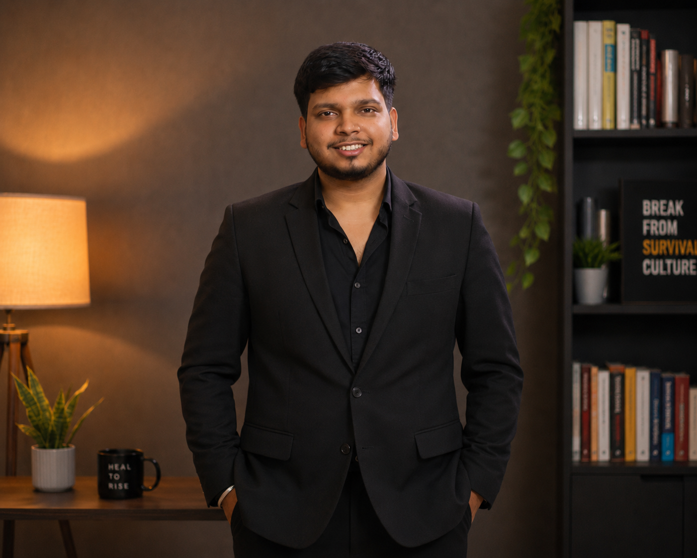 Portrait of Priyansh Agrawal, founder of Heal To Rise
